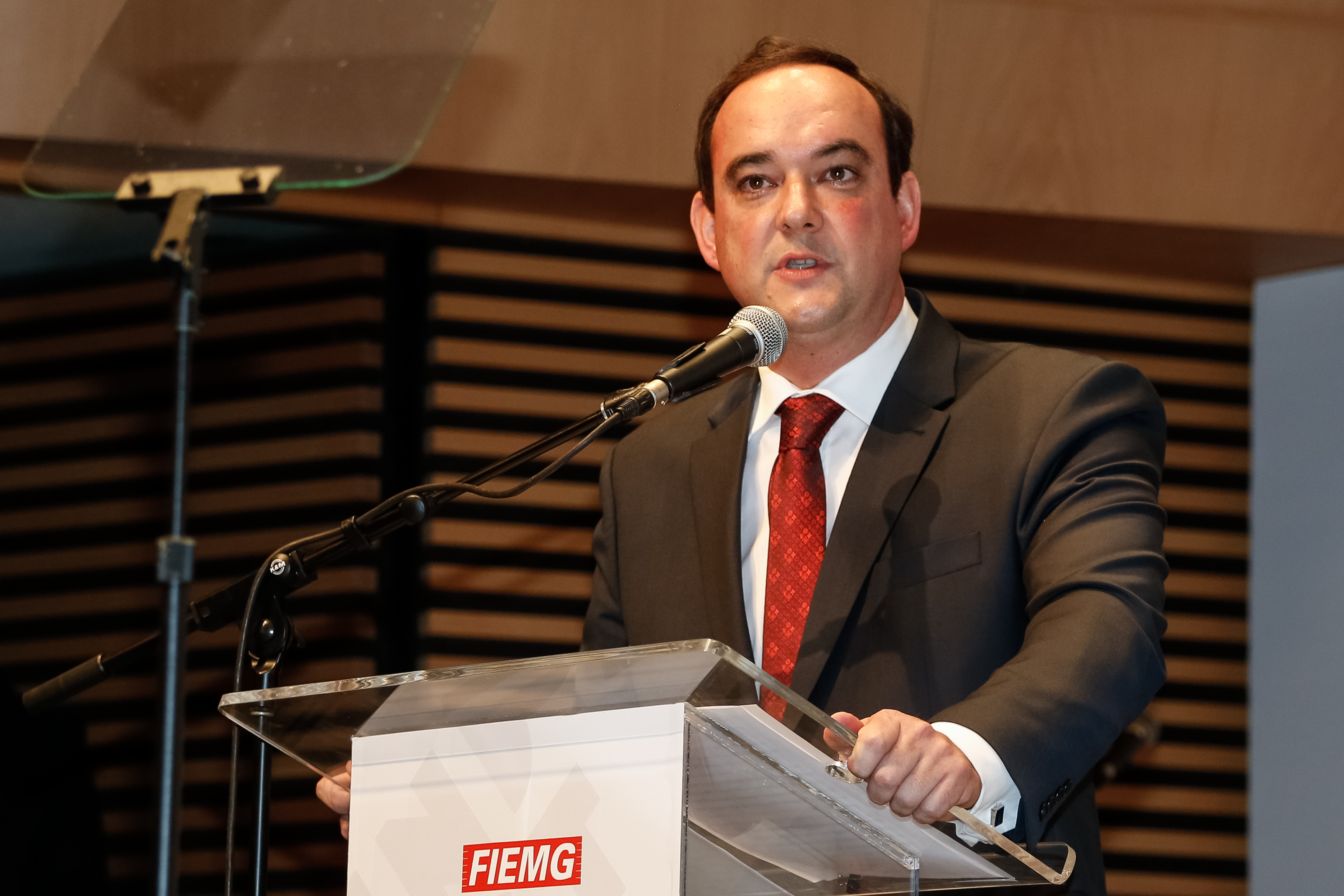 (Belo Horizonte - MG, 24/05/2018) Palavras do Presidente da FIEMG, Flávio Roscoe Nogueira
Foto: Cesar Itiberê/PR